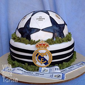 Tarta Real Madrid Champion Ligue