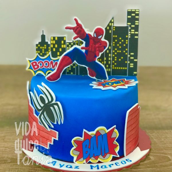 Tarta de Spiderman - En Nueva York