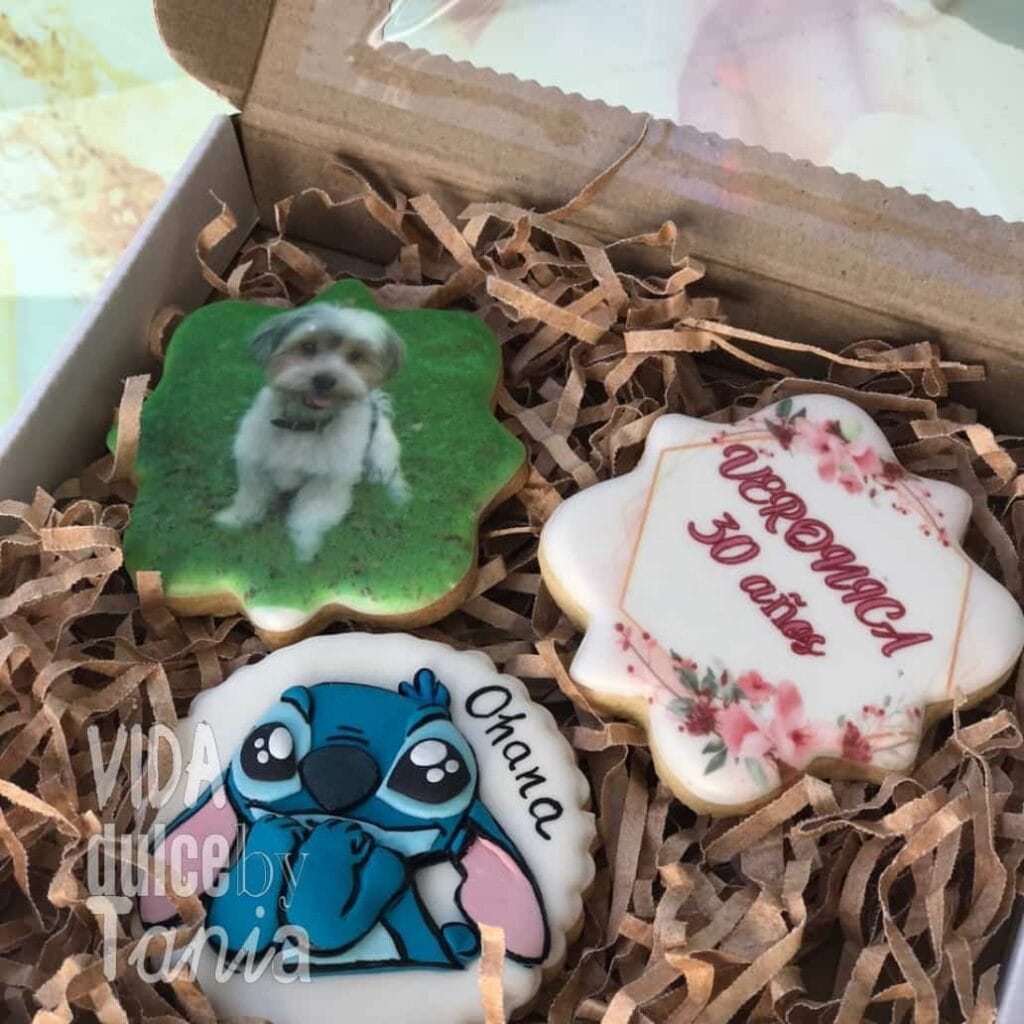 Caja de Galletas de cumpleaños