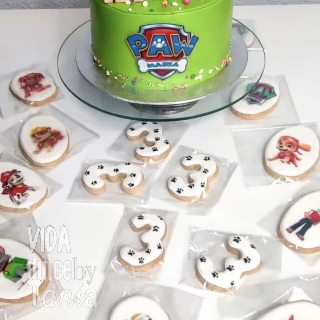 Galletas de dibujos animados