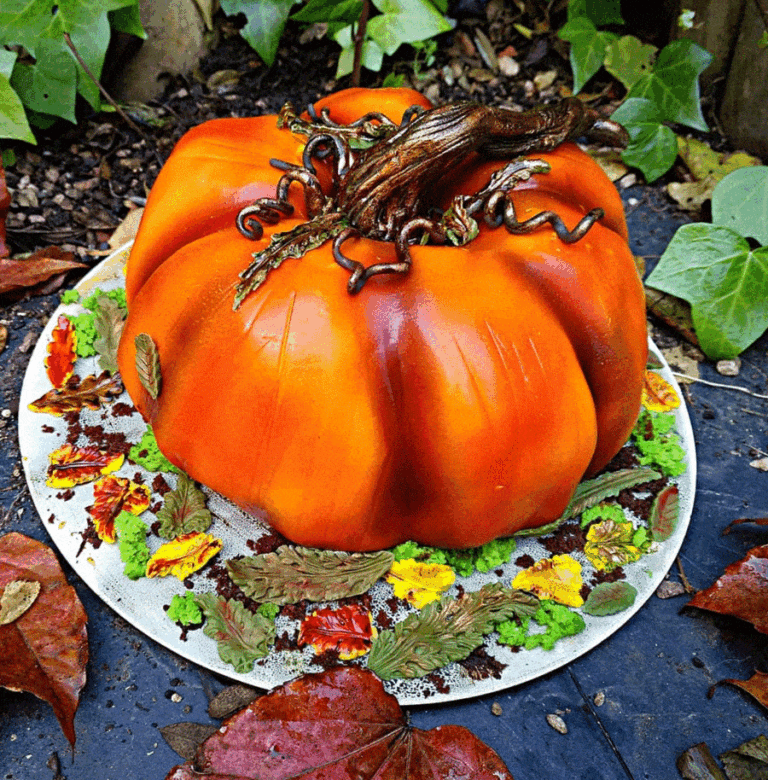 Tarta de Halloween Calabaza