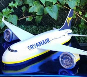Tartas de avion corporativas