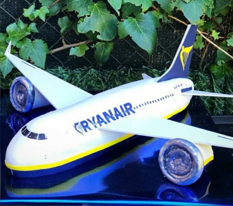 Tartas de avion corporativas