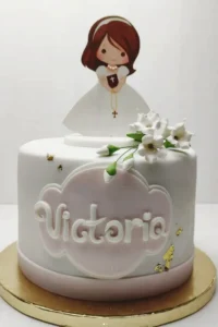 Tarta de Comunión Princesa