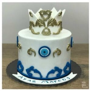 Tarta Baby shower corona