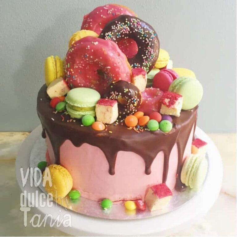 Tarta donuts Madrid