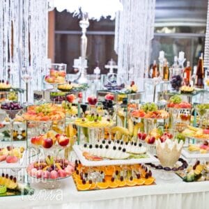 Mesa dulce de frutas