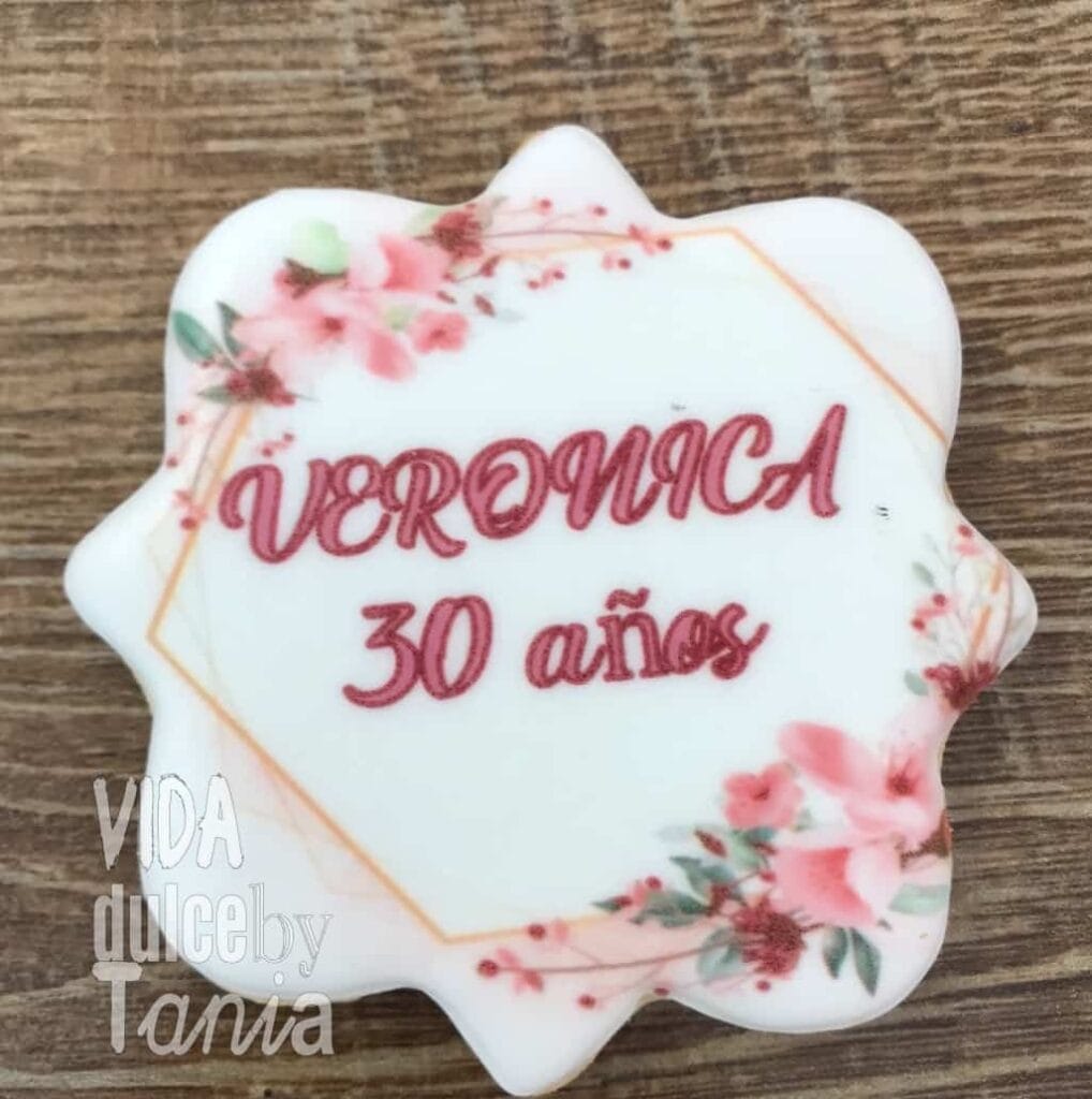Galletas De Cumpleaños «Veronica»