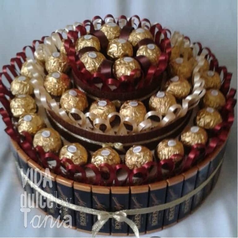 Tarta de chocolatinas de confitería Madrid