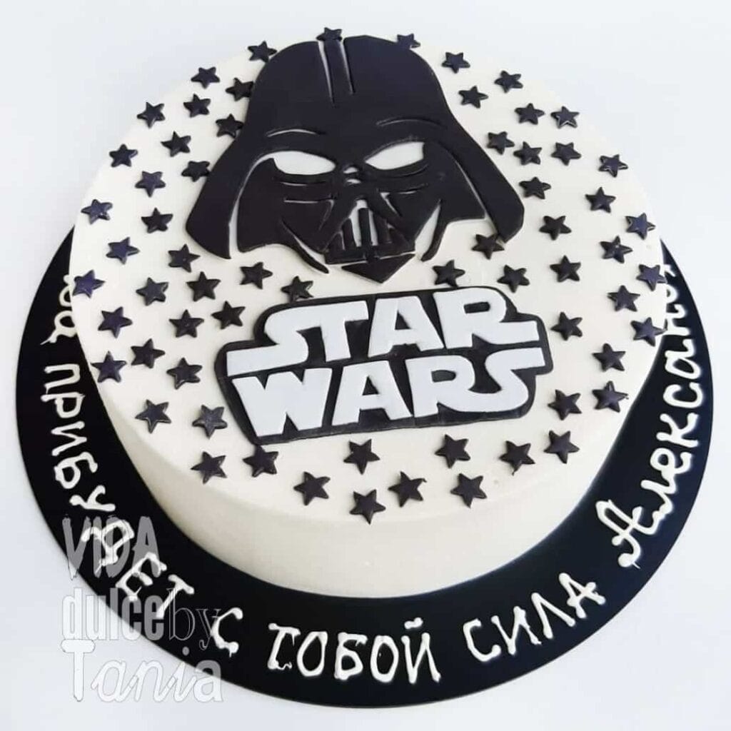 Tarta Star Wars Darth Vader Madrid
