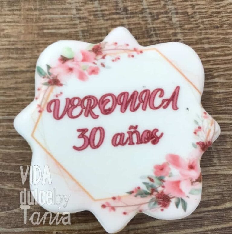 Galletas De Cumpleaños «Veronica»