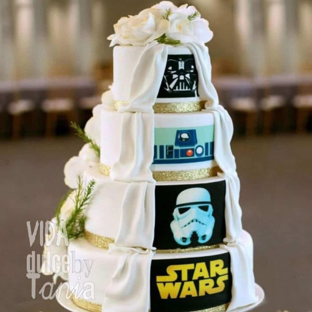 Tarta star wars boda Madrid