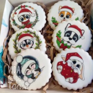 Galletas de Navidad de tipo animal