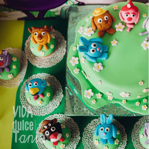 Cupcakes de dibujos personalizados