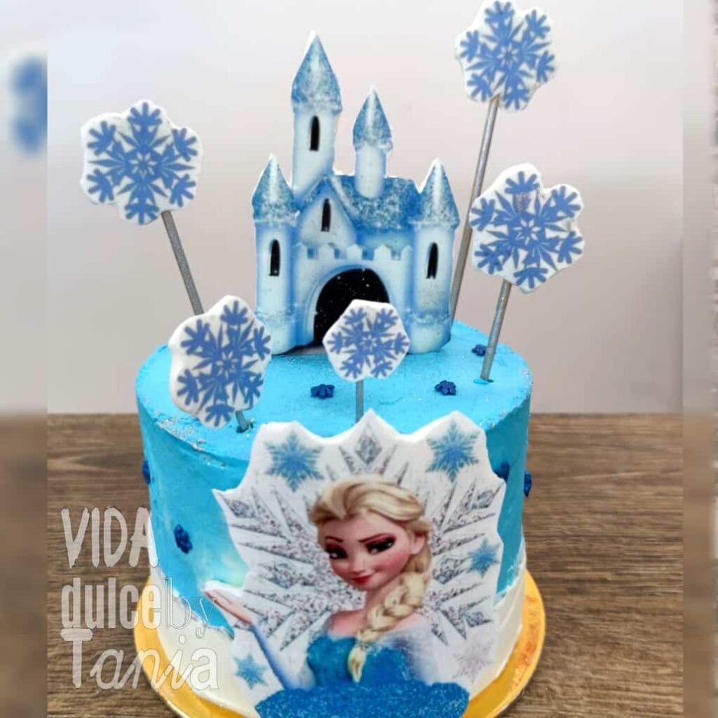 Tarta Frozen de cumpleaños Madrid