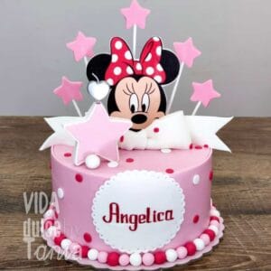 Tarta Mini Mouse Estrellas