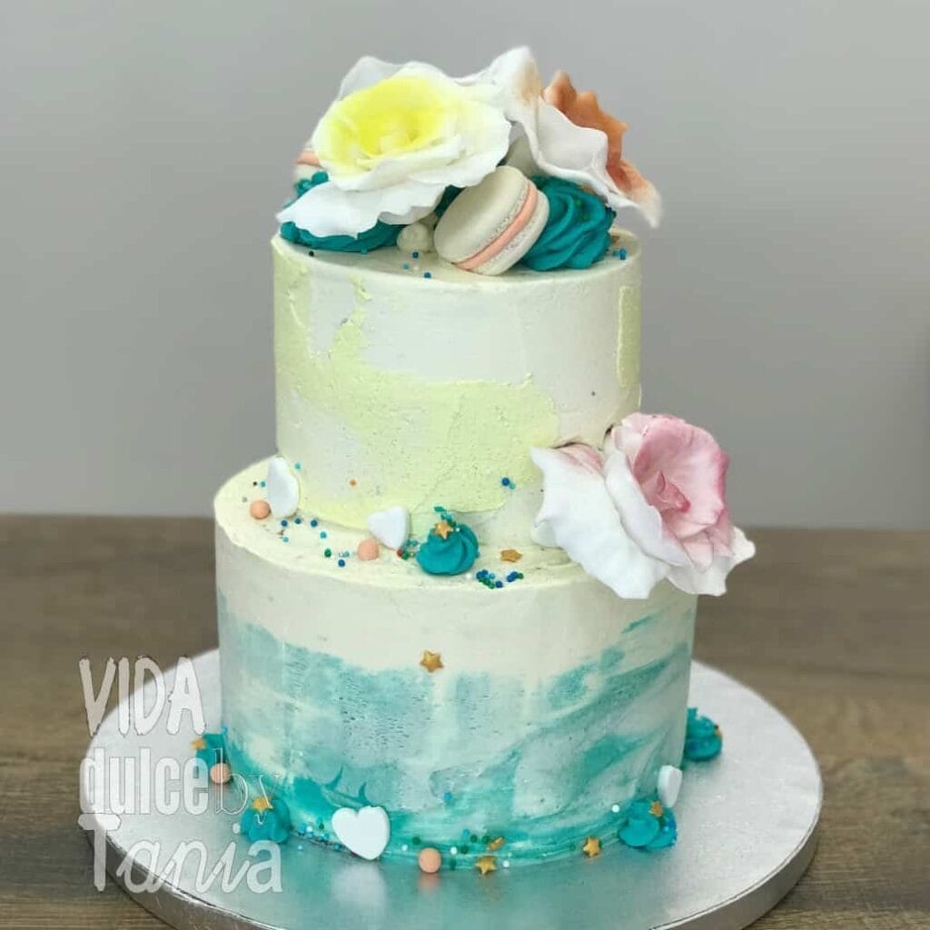 Tarta Para mujer con Makaron Madrid