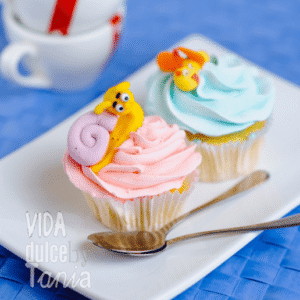 Cupcakes con figuritas