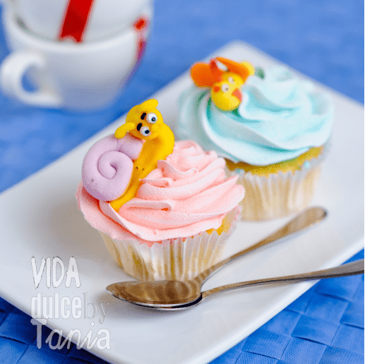 Cupcakes con figuritas