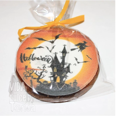 Galletas halloween con foto