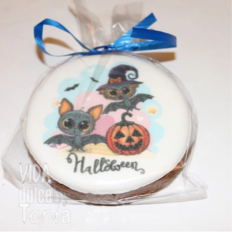 Galletas halloween con foto