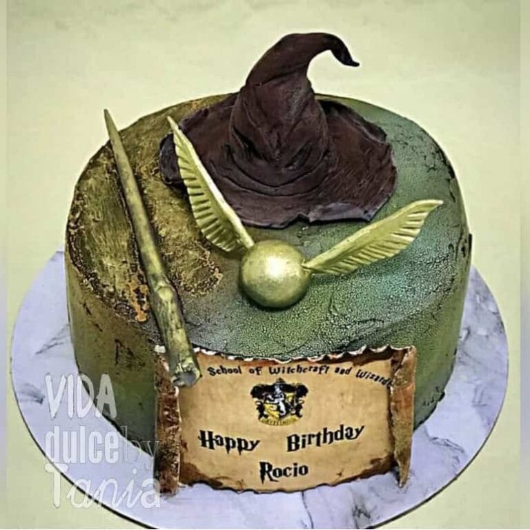 Tarta Harry Potter Palito magico Madrid
