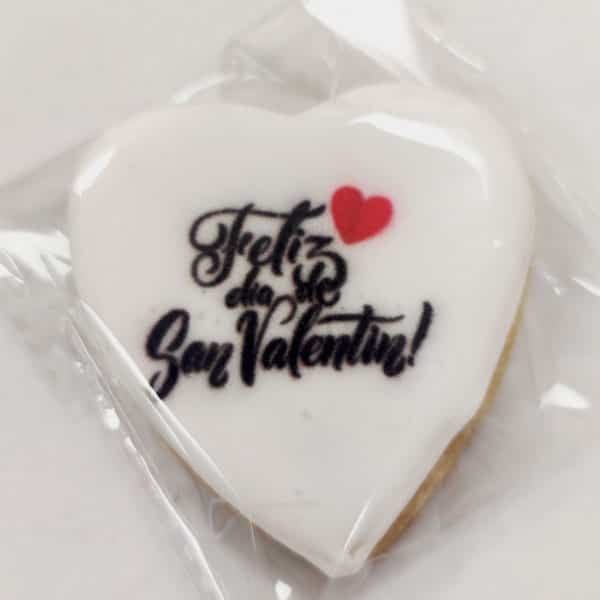 Galleta Feliz San Valentin