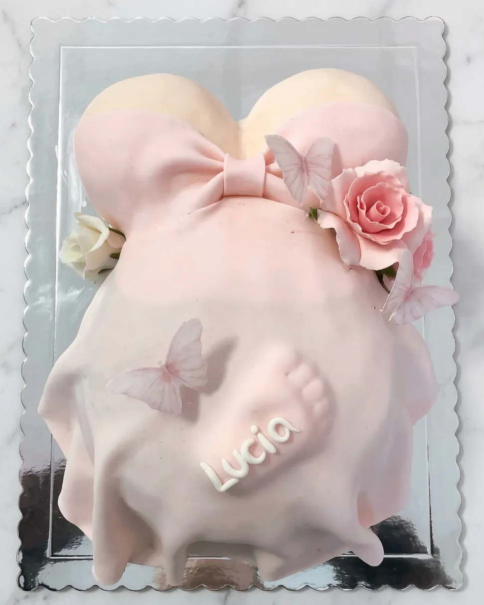 Smash cake para bebé sin azúcar para bautizo y baby shower en Madrid