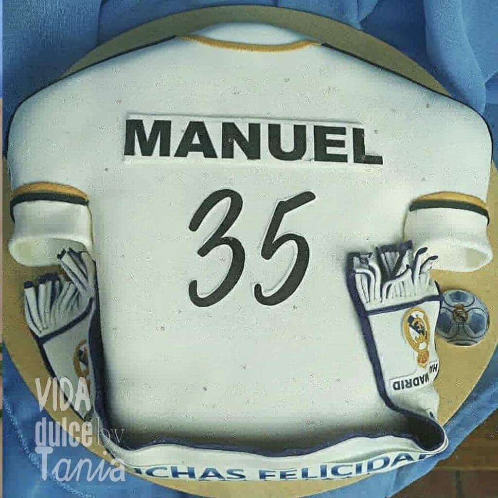 Tarta de Real Madrid Camiseta