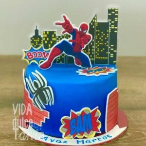 Tarta de Spiderman - En Nueva York Madrid