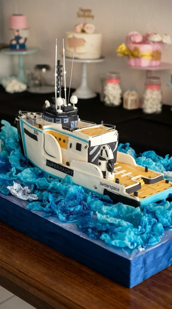 Tarta 3D esculpida personalizada para cumpleaños en Madrid — diseño único artesanal