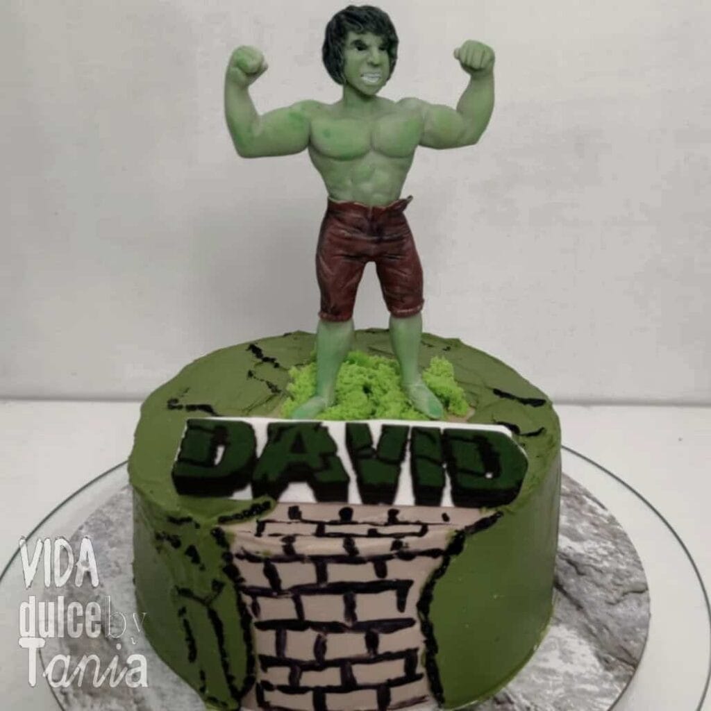 Tarta de hulk Madrid