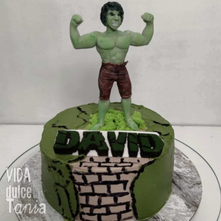 Tarta de hulk Madrid