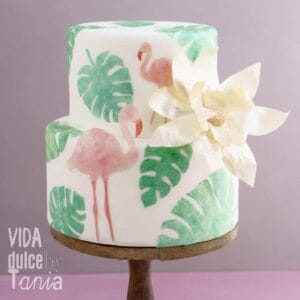 Tartas de boda Flamingo en el bosque Madrid