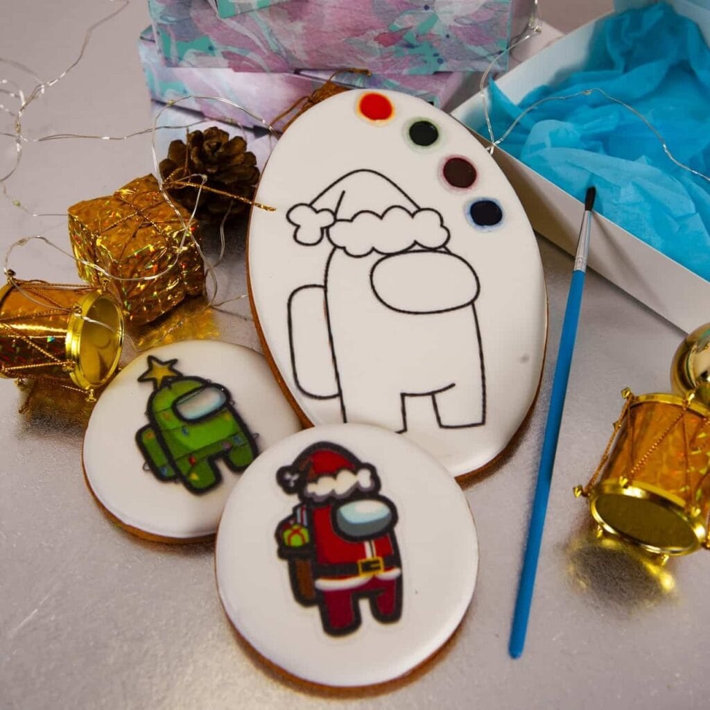 GALLETA Among us , para decorarlo