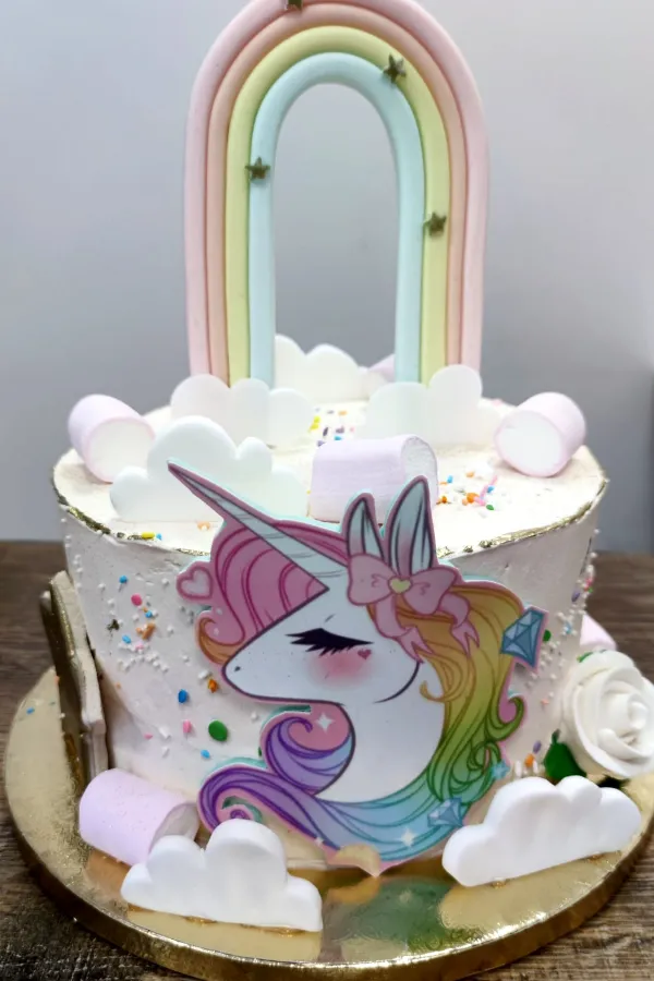 Tarta de Unicornio nube Madrid