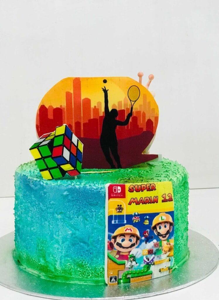 Tartas videojuegos "Super Mario" Madrid
