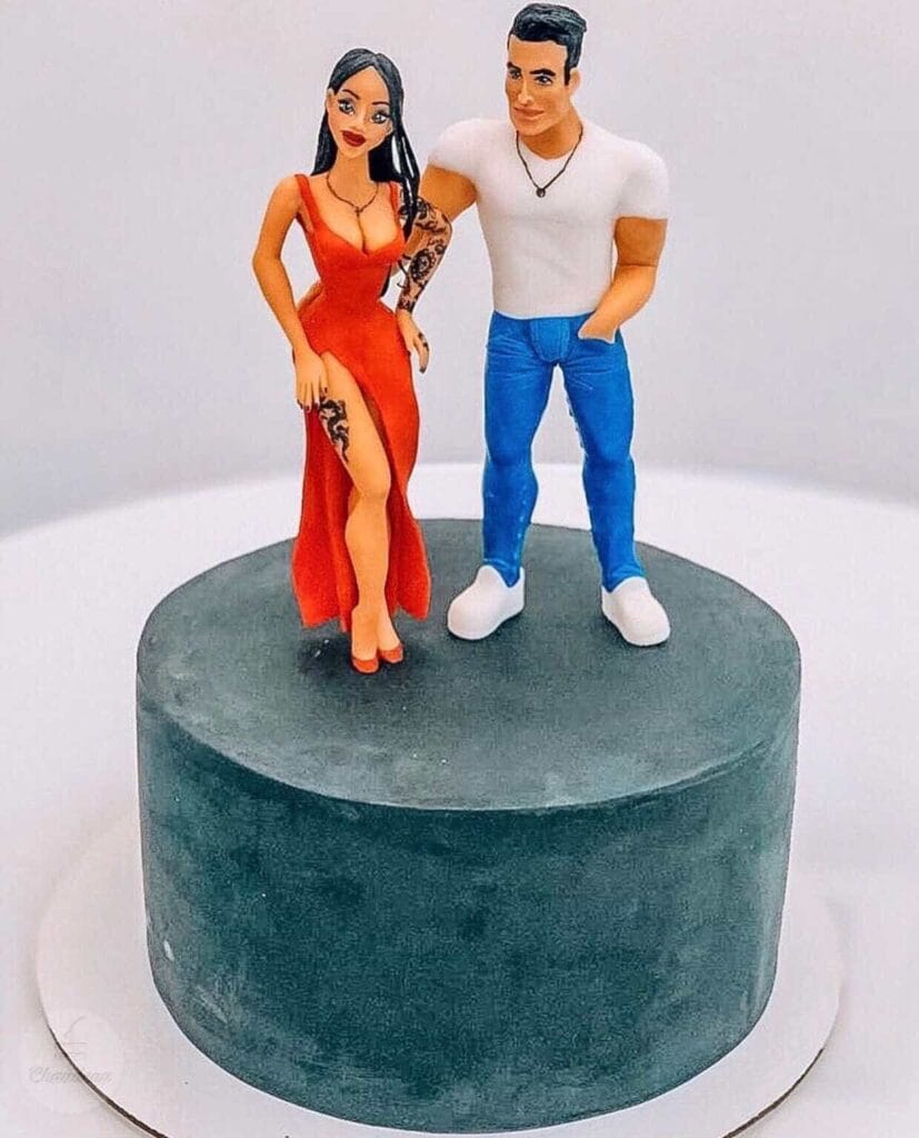 Tarta "pareja feliz" Madrid