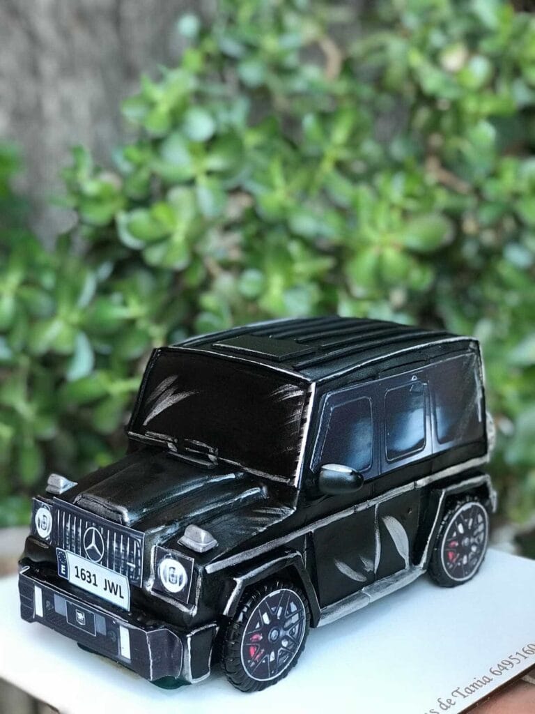 Tarta - coche Mercedes Madrid