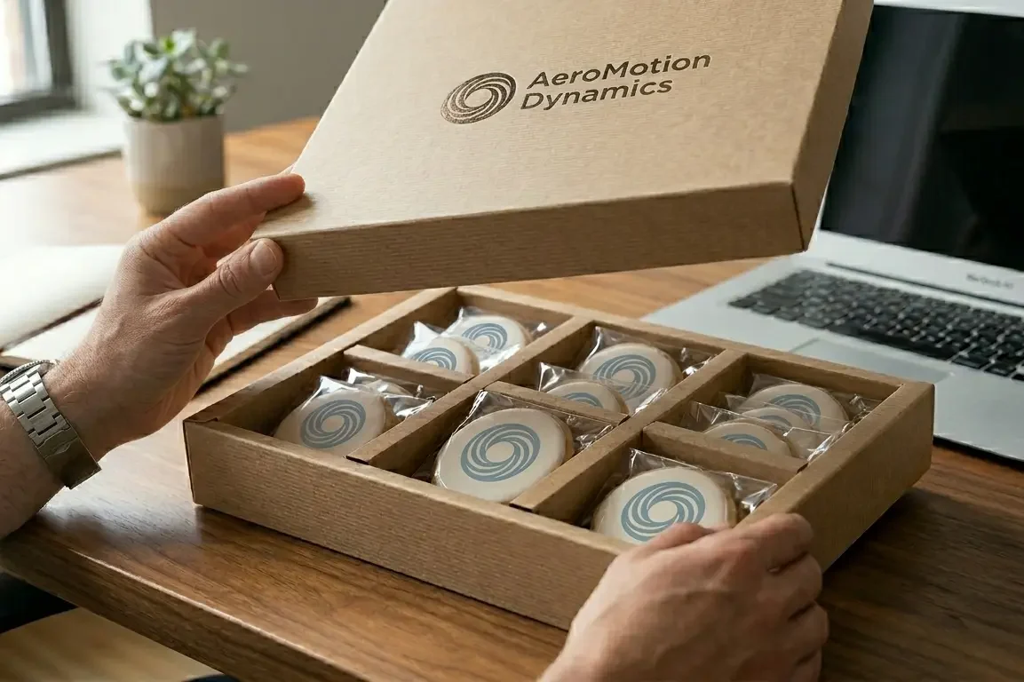 Galletas impresas para empresas: El merchandising comestible de alta definición para eventos y marcas