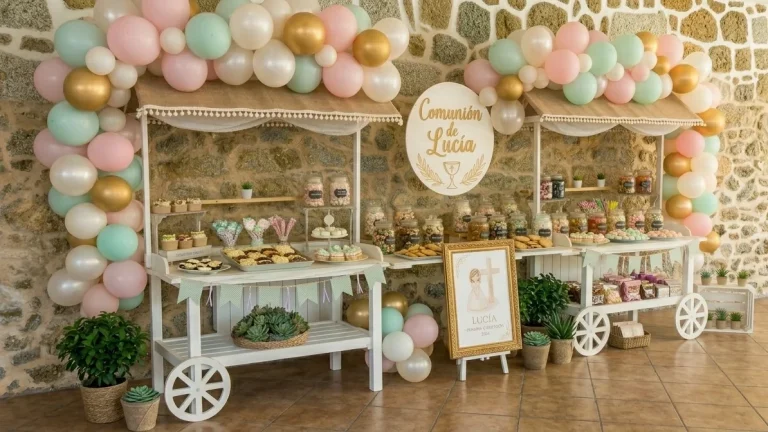 Ideas para catering artesanal de comuniones: El toque dulce que tus invitados recordarán